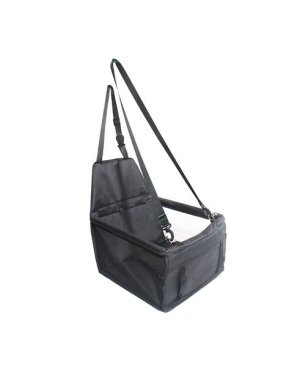 Dog Car Seat Extra Stable Waterproof Puppy Car Seat -Black