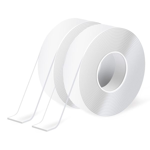 2 Nano Double-Sided Adhesive Tape20mm × 3m Reusable Removable Traceless