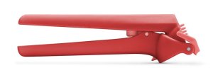 Dreamfarm Garject Lite - Self-Cleaning Garlic Press - Red