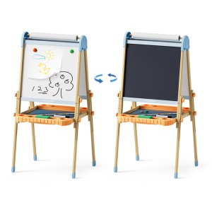 TopBright 2-in-1 Deluxe Standing Art Easel Adjustable Height