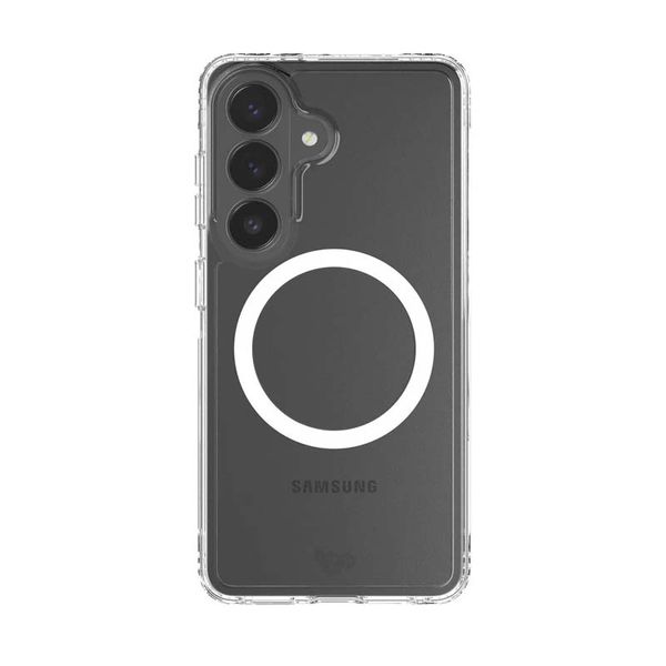 Tech21 EvoClear Magnet Case Compatible with Samsung Galaxy S26 - Clear