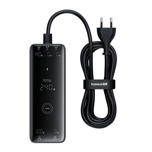 Baseus GaN 3 240W: 3C+U+DC, PD 3.1, 5-Port Desktop Fast Charger Hub