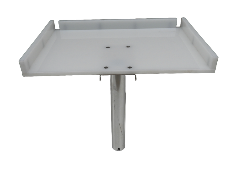 Boat Bait Table - Offset Mount