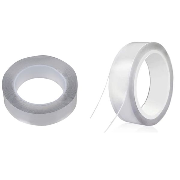 Home Tools Double Sided Tape Transparent set of 2