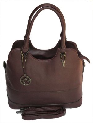 Z.E.T.A PU Leather Tote Bag - Carte-Red