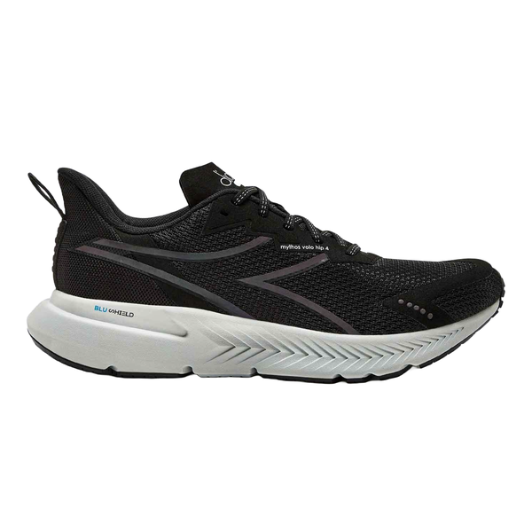 Diadora Mythos Blushield Volo 4 Hip Running Shoes - Black/ Silver