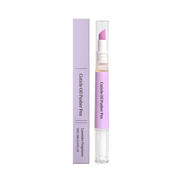 Lavender Cuticle Oil Pen - Moisturising Nail Care Pusher, 2ml