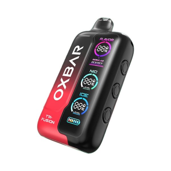 Oxbar Tri-Fusion 50000 Puffs Disposable Vape - Apricot Strawberry