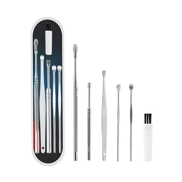 DHAO 6 Pcs Ear Pick Earwax Removal Tool Set