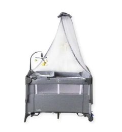 Multi-Functional Baby Bed with Changing Station &amp; Mosquito Net