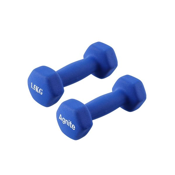 Agnite 1.5kg Dipped Dumbbell 2 PCS Set