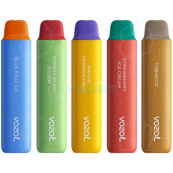 5 Pack Combo - Vozol Disposable Vape Bar 3000 Puff 50mg