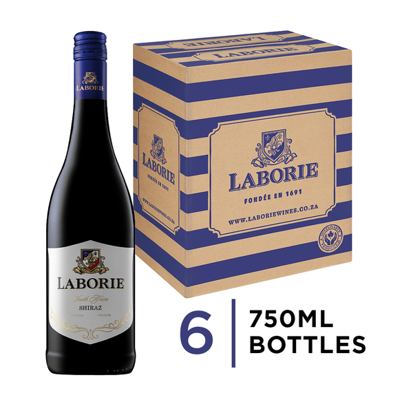 Laborie Shiraz Wine 6 x 750ml