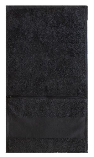 Gym Towel 450 GSM with Zip Pocket - 5 Pack