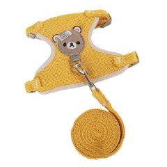 Breathable Small Animal Harness Leash Set No Choke Dog Cat Harness