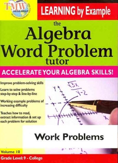 Algebra World Problem Tutor:Work Prob - (Region 1 Import DVD)