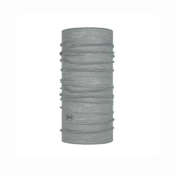 Buff Wool Solid Light Grey