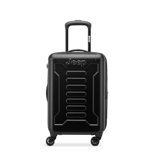 Jeep 55cm JH004C Cabin Hard Tolley Case TSA Lock with Spinner Wheels