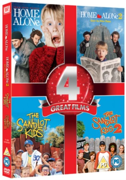 Home Alone 1 and 2/The Sandlot 1 and 2(DVD)