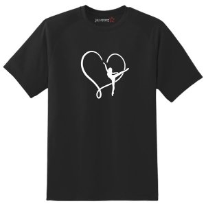Just Kidding Kids "Ballerina" Short Sleeve T-Shirt - Black