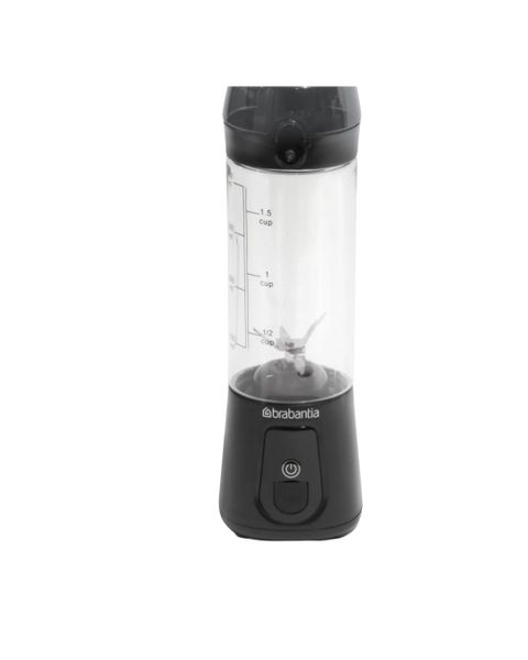 Black Plastic Portable, Stainless Steel Blade Smoothie Maker