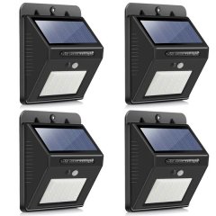 Wall Light with Bright 25 LED's (4 Pack) with Dim Mode