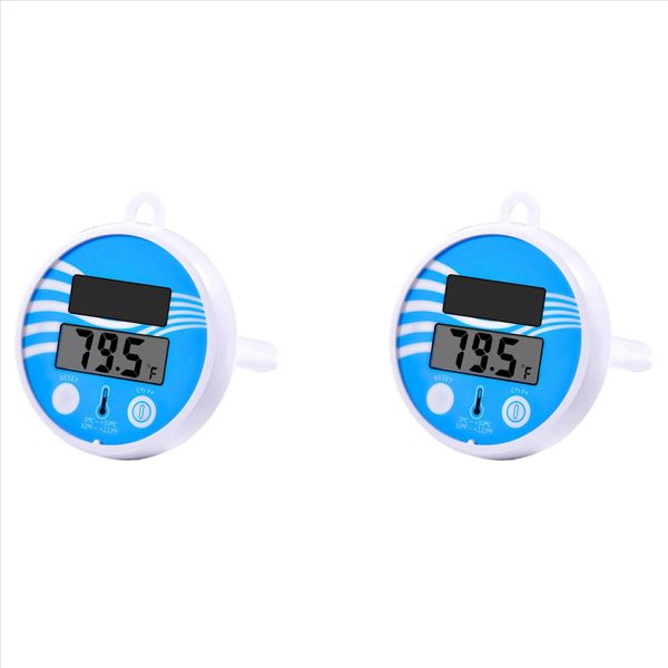 Floating Pool Thermometer Wireless - Solar Digital Pool Thermometer