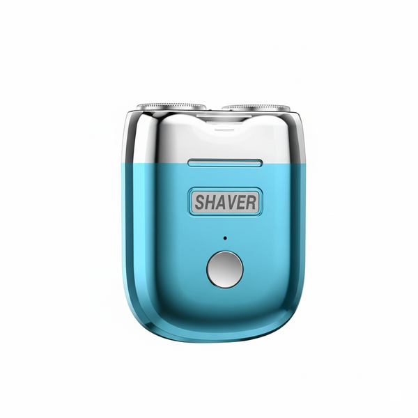 Rechargeable Portable Men's Mini Magnetic Dual-Blade Electric Shaver
