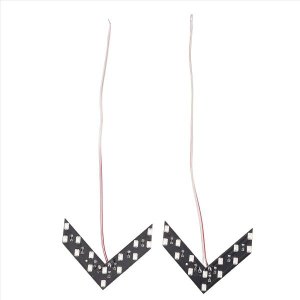 2Pieces14 SMD Car LED Rear View Mirror Indicator Turn Signal, Red Light