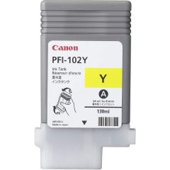 Genuine Yellow Canon PFI-102Y Ink Cartridge