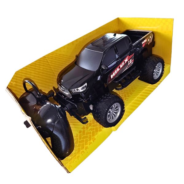RC|Toyota Hilux 4x4 - Officially Licensed|Remote Control (Pearl Black)