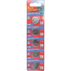 Tork Craft - Battery Coin Cr2032 3V Lithium x 5 Pack (Moq 20) - 8 Pack