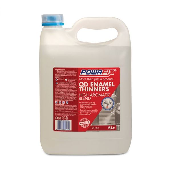 Powafix - Thinners Qd Enamel Type - 5L - 4 Pack