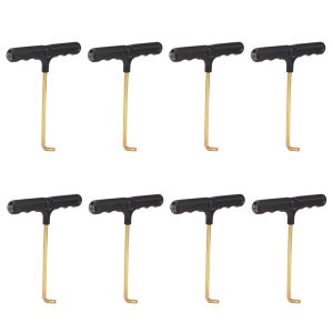 8 Pieces Ice Skates Tightening Tool Ice Skates Lace Tightener