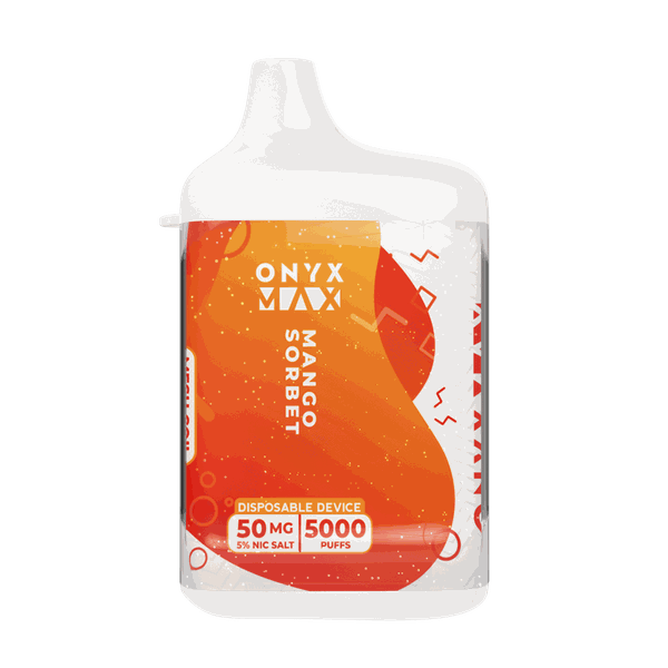 Onyx Max 5000 Puff Disposable Vape - Mango Sorbet 50MG