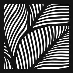 Design Flow - Fronds Wall Art Panel