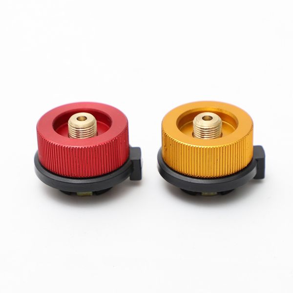 Glamping-Gas Stove Converter for Butane Canister to Screw Gas Cartridge 2PC