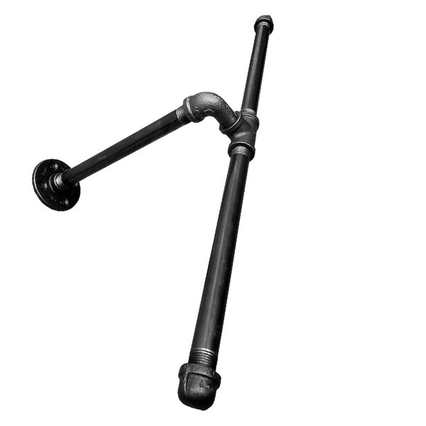 T-Shaped Pipe Decor Clothing Hanger