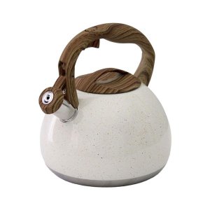 Whistling Wood Pattern Granite Tea Kettle/Pot