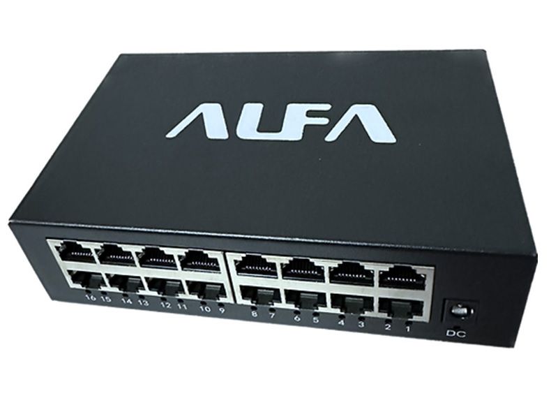 ALFA 16Port Switch S216 10/100/1000 Mbps High Speed Networking Solution