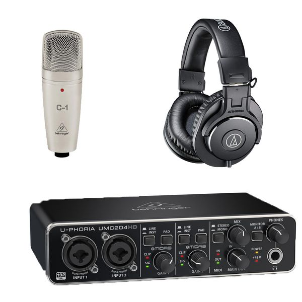Behringer &amp; Audio Technica Studio Bundle 10