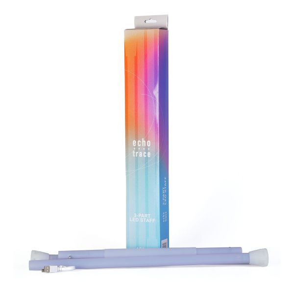 Echo Trace - 3-Part LED Staff - USB Multifunction