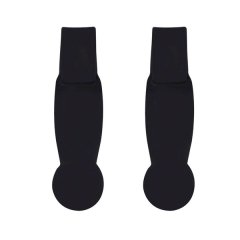Fashion 2 Piece Black Travel Strong Silicone Accessories Hanger Hooks -12.5cm