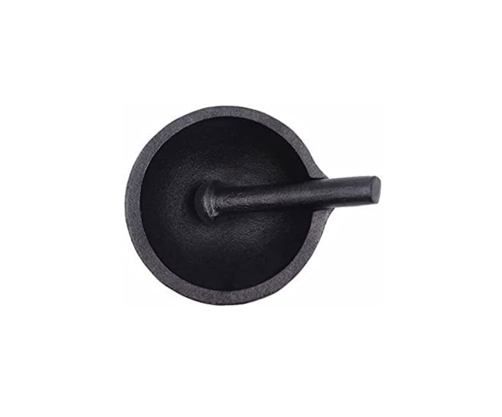 Lifespace Cast Iron Mortar &amp; Pestle
