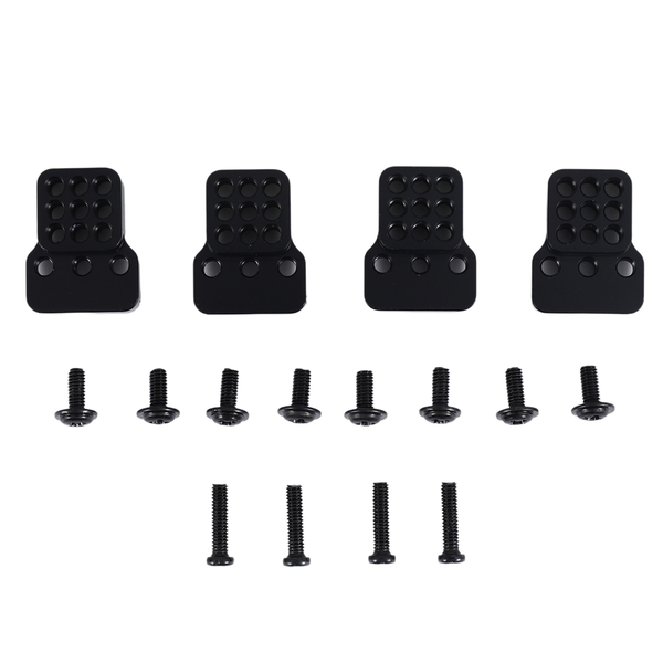 Metal Adjustable Bracket Extender Seat, Black