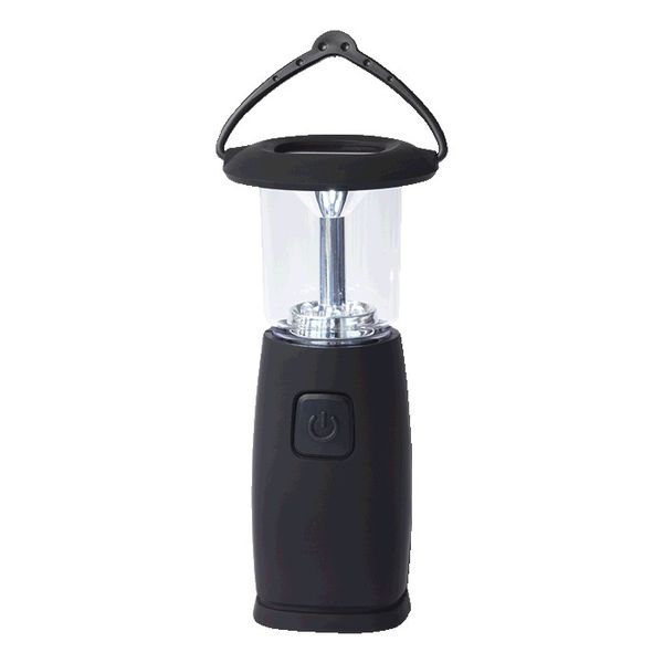 Camping Lamp - Solar Charger with Dynamo Crank