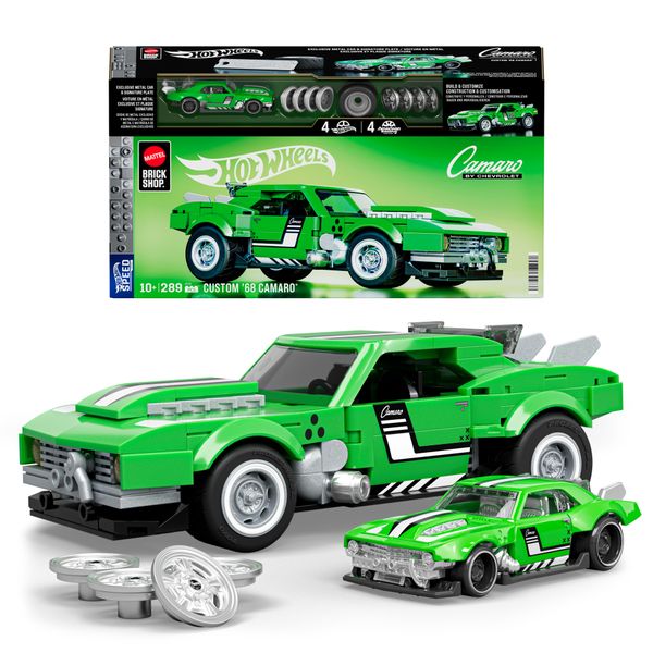 Mattel Brick Shop Hot Wheels Custom '68 Camaro