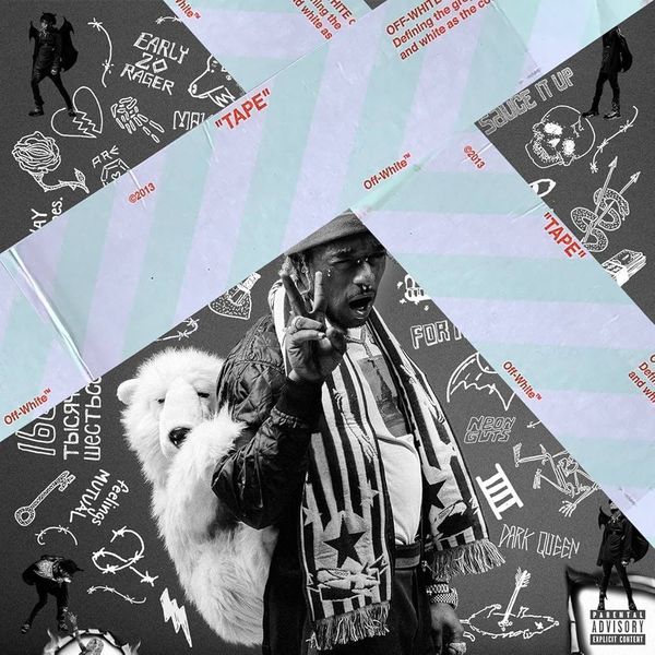 Lil Uzi Vert - Luv Is Rage 2 2LP Vinyl Album Reissue Gatefold Cover