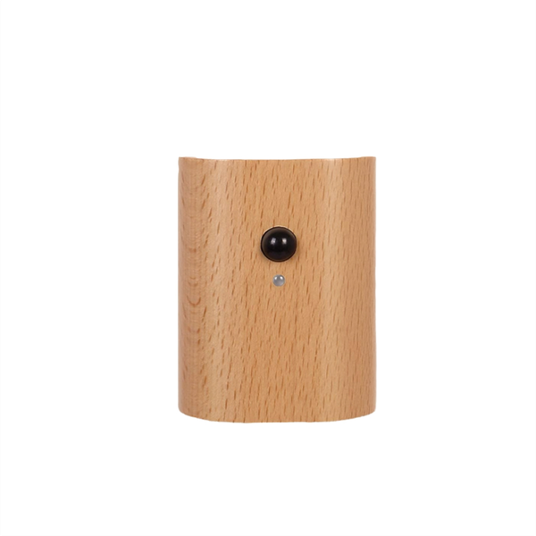 Wooden Led Wall Lamp Human Body Sensing Infrared Night Light B