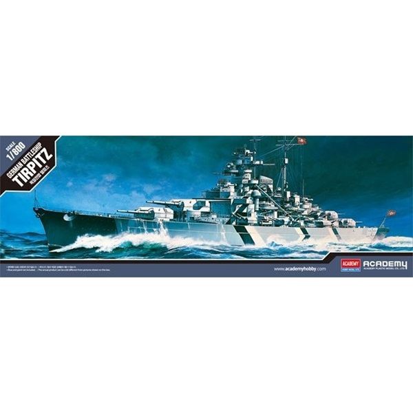 Academy 14219 1/800 Battleship Tirpitz